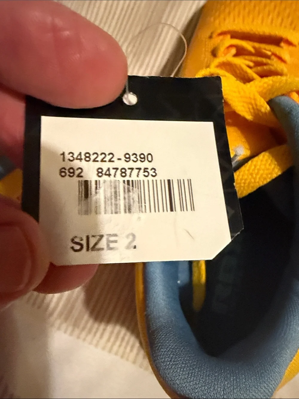 Kids Yellow Athletic Sneakers - Lightweight Comfort